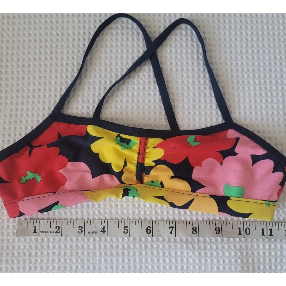 Hanna Andersson Girls swim bikini top size 140 US10